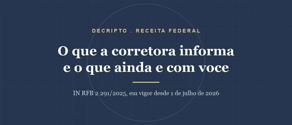 A Binance informa suas operações à Receita Federal? O que mudou com a DeCripto