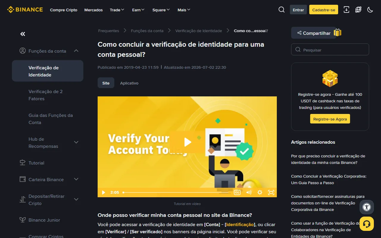 Binance 身分驗證失敗或審核中：巴西用戶排查指南
