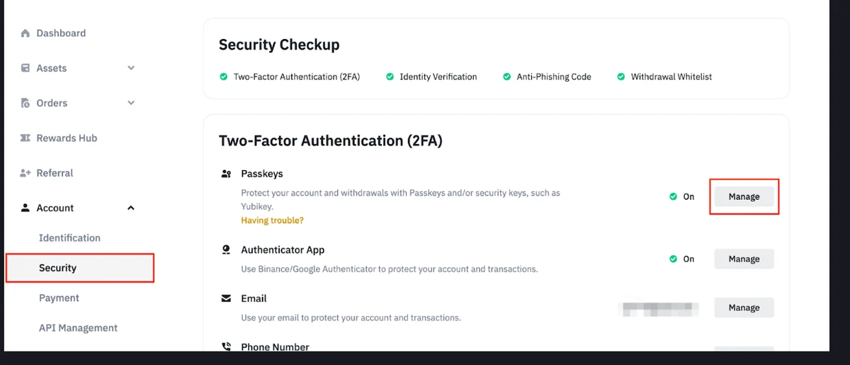 Passkey na Binance: como criar e quando a verificação obrigatória pode trancar sua conta