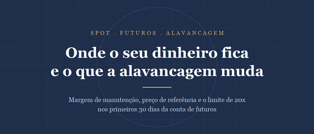 Spot ou Futuros na Binance: o que muda quando você liga a alavancagem
